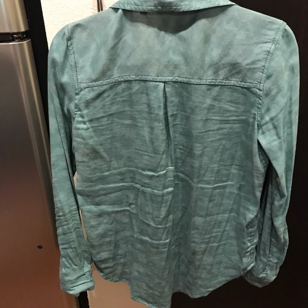 Drawstring neck top - Picture 2 of 3